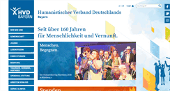 Desktop Screenshot of hvd-bayern.de