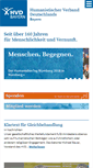 Mobile Screenshot of hvd-bayern.de